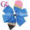 free shipping 5" Pencil Hair Bow Back to School Hair Bowknot crayon hairs clip School Hair Bows 9colors