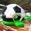 Low Price Semicircular Football Mini Bouncy Castle Inflatable Soccer Bouncing Castle For Event ,Party