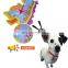 New design tpr dog toys colorful oxford tpr squeaky dog dinosaur toys