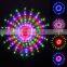 160LEDS Spider Web String RGB LED Fairy String Light Festival Party Layout Net Light