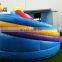 Inflatable Castles Playground Kids Jumping Bouncy Castle Bouncer With Double Slide