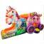 Carriage Princess Inflatable Cheap Unicorn Bounce House Jumping Bouncer Castle For Kids