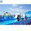 Large Inflatable Water Park on land for Kids, Inflatable Water Slide with Pool, Inflatable Ground Water Park