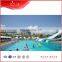 Water Park Fiberglass Family Play Pool Slides For Summer Swimming