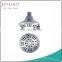 Chrome finish Luxury spa 6 funtion top fixed high pressure shower head
