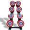 SD-PO12 Best price home fitness equipment dumbbell set cover with natural rubber