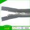 Apparel Textiles & Wholesale Accessories 3# Black Nickel Metal Zippers Normal Teeth Close End
