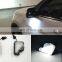 2Pcs for Skoda Octavia Mk2 Mk3 5E 2012-2019 1Z Phase 2 Superb 2008-2019 6000K White LED Under Side Mirror Light Puddle Lamp