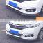2021 New Other Exterior Accessories ABS carbon fiber look universal front bumper lip spoiler splitter for honda jazz fit 2018