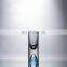 Modern Simple Glass Transparent Vase Blue Crystal Flower Vase For Home Decoration