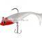 Hot selling 10cm 18g T-Tail Soft Worm Perch Soft Lure Bait