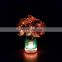 Factory price color change battery submersible base waterproof LED vase light