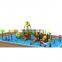 Outdoor games children preschool playground equipment and kids plastic playground slide games for kindergarten