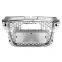 RS3 front bumper radiator grill for Audi A3 ABS chrome black silver car facelift honeycomb mesh grille 2007-2013
