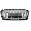 Automotive plastic grille for Audi A5 S5 black front grille for audi RS5 honeycomb grill quattro style 2017-2019