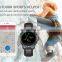 SANDA CK23 Hot Sale Men's Smart Health Blood Pressure Heat Rate Leather Touch Screen Android GPS Smart Watch