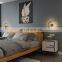 Nordic LED Wall Lamp Creative Aisle Bedroom Living Room Background Art Indoor Clock Design Sconce LED Wall Light