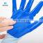 High Quality Hand Protection 13g Blue Nitrile 3/4 Palm Dipped White Safety Protective Work Gloves