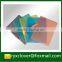 A4 Colorful plastic clear knife shape clip report cover