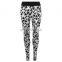 Ladies Custom Fitness Yoga Wear Custom Logo Print Sexy Leggings / Women's High Waisted Workout Tight Pants