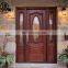 Antique design popular single leaf wooden door outside the house