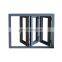 Folding door with glass panel upvc/pvc profile vinyl frame New design interior folding french doors interior doors pvc folding