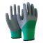 13Gauge Polyester Liner 3/4 Crinkle Latex Dipped Gloves Latex Coated Work Gloves Latex Half Coated Gloves