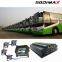 Buses HD Mobile DVR 4G LTE GPS WIFI 4CH 1080P HDD / SSD RJ45 Network Port With Canbus