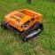 robotic slope mower, China remote controlled lawn mower price, tracked remote control lawn mower for sale