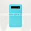Ultra Thin Mobile power bank external battery charger 8000 mah Polymer High Capacity external battery charger with Metal Housing