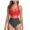 Ladies Women Printed Sexy Swimsuit Bikini Swimwear
