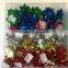 Colorful Christmas Gift Ribbon Bow and festive decoration Bow