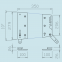 033 Sound Cabinet Box Accessories 8 Inch Line Array Rigging  Accessory Speaker Bracket Hardware Kit
