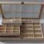 High quality wooden box essential oil use wood box packing
