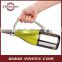 Stainless Steel Deluxe Wine Bottle Holder Rack And Pourer Built In Drip Collar with Gift Box