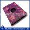 Diamond Flower Revolving Tablet Case For IPad Mini