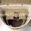 4 pieces set: 1 seagrass laundry basket+2 storage tray+1 waste basket