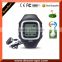 2016 Hot GPS Smart Watch Golf Navigation Watch with 30,000 World Courses, Black/Red
