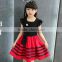 2016 fashion kids clothes names of girls dresses korean style baby girl chiffon princess dress