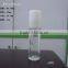 6ml frosted roll on glass bottle with white cap