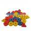 Creative Diy Toy Colorful Wooden Shape Bead Preschool Educational Wood Bead