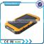 10000mah high Capacity Battery Charger Shockproof Solar Cell Phone Charger for Iphone Series