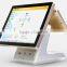 POSBW1511 Full Metal Jacket Durable 15 Inch 5 Wire Resistive Touch Screen All In One POS Machine