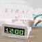 New Promotional Multi-functional USB HUB Electronic Digital Timer Transparent LCD LED Memo Board Alarm Clock
