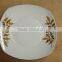 wholesale high grade ceramic dinnerware personalized porcelain flat plate