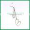 Hollow Heart With Ring Pendant Drop Earrings