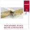 rockwool sandwich panel / panel sandwich / roof sandwich panel