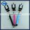 Foldable Selfie Stick Monopod Cable Take Pole Monopod Selfie Stick Extendable Monopod with Cable