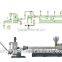 High quality wpc compound production line two-stage compounding extrusion pelletize hot-face cutting system