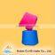 semi dull colourful Polyester yarn ring spun 303